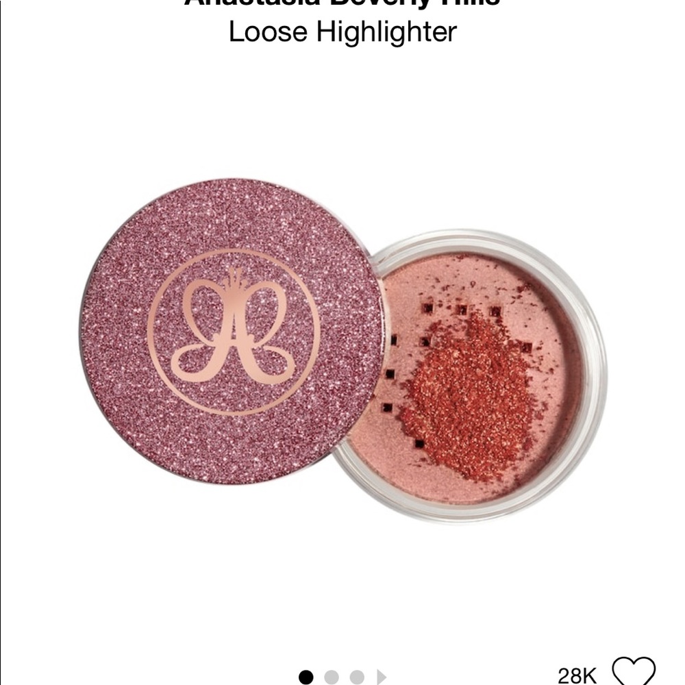 Anastasia Beverly Hills peach fizz highlight ✨